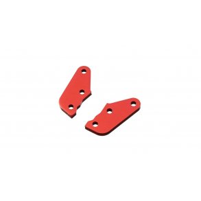 Steering Plate B Aluminum, Red (2): Senton (AR340106)