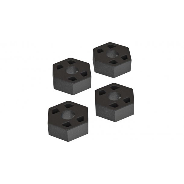 Composite Wheel Hex 14mm Set (4): 4x4