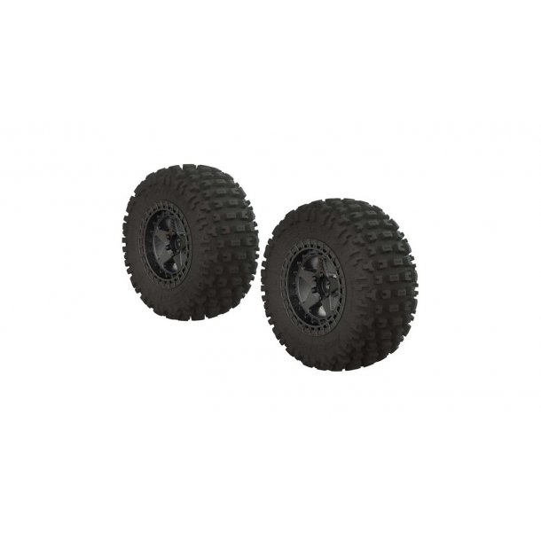 dBoots Fortress SC Tire Set Glued Black Chrome (2)