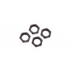 Wheel Nut Aluminum 17mm Black (4) (AR310449)