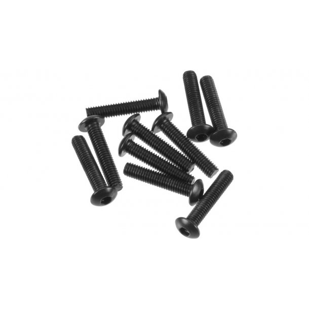 Button Head Screw 3x15mm (10) (AR721315)