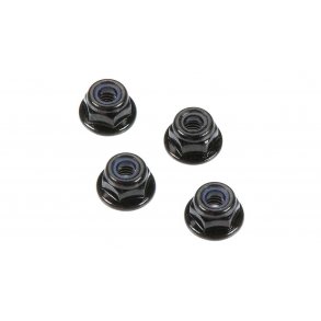 Flange Lock Nuts 4mm (4)