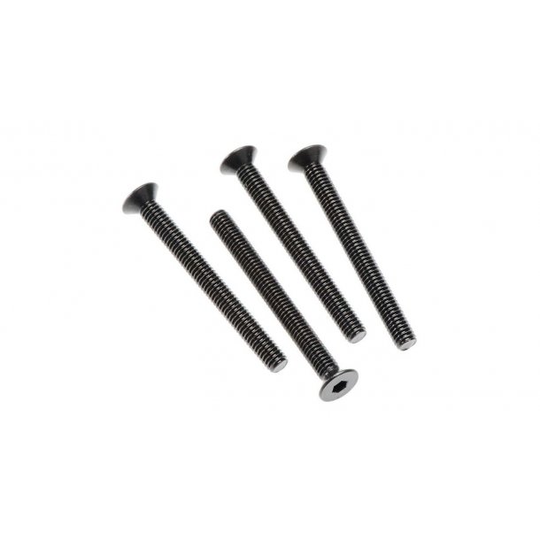 Flat Head Hex Machine Screw 4x40mm 4x4 (4) (AR722440)