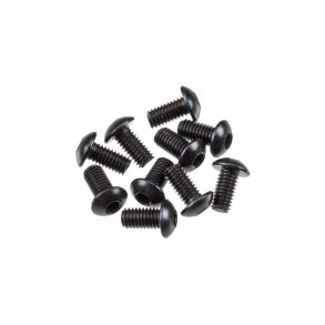 Hex Socket Button Head Black M3x6mm (10)