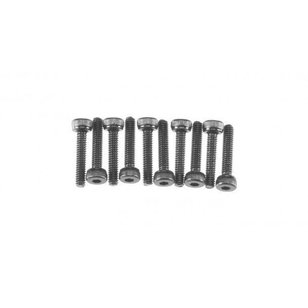 Cap Head M2x10mm Black Oxide (10)