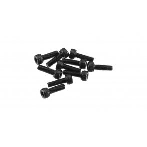 Cap Head 2.6x8mm Black (10)
