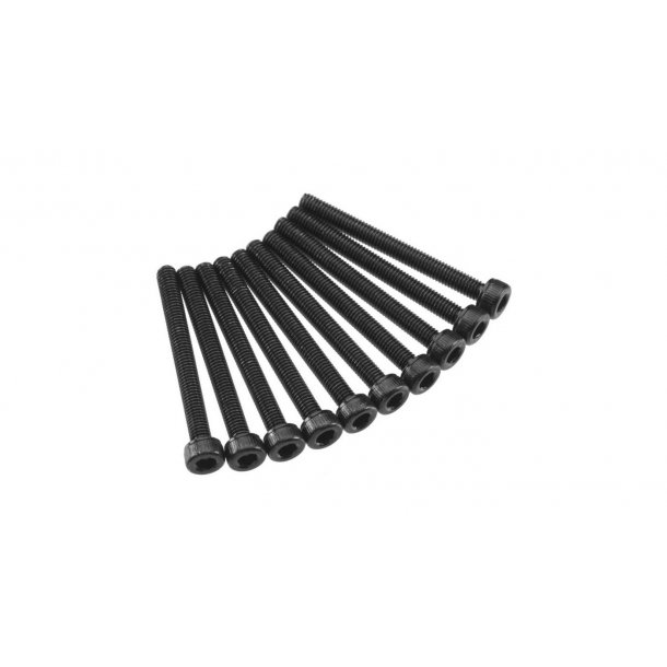 Cap Head M3x30mm Black (10)