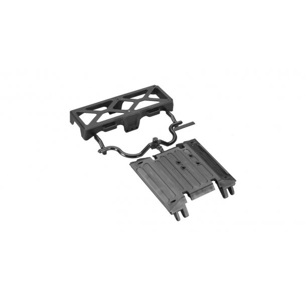 Tube Frame Skid Plate Battery Tray Wraith