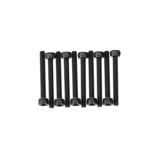 Cap Head M3x25mm Black Oxide (10)