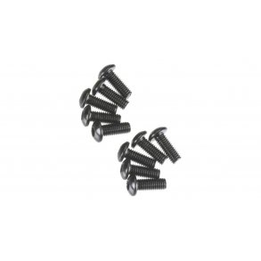 Hex Socket Button Head M3x8mm Black Oxide (10)