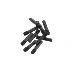 Screw Shaft M3x2.5x13mm Black (10)
