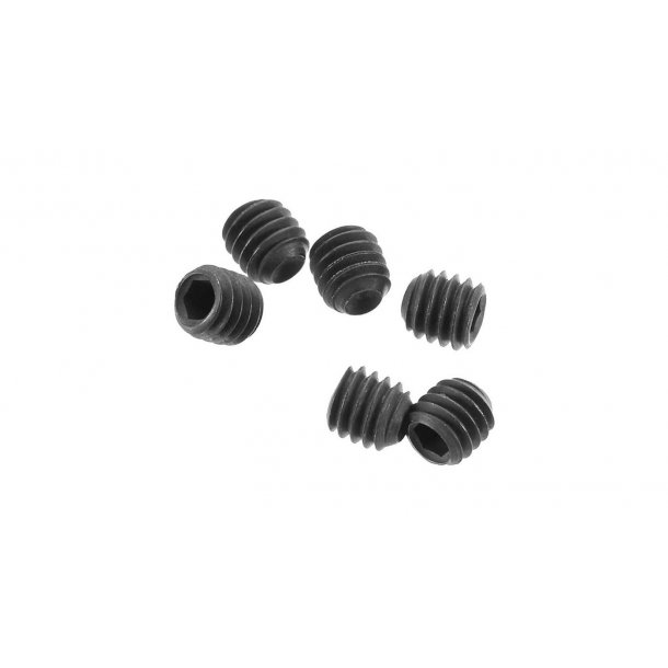 Set Screw M4x4mm, Black Oxide (6)
