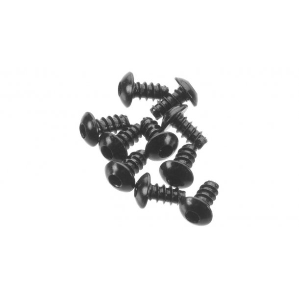 Hex Socket Button Head M3x6mm Black (10)