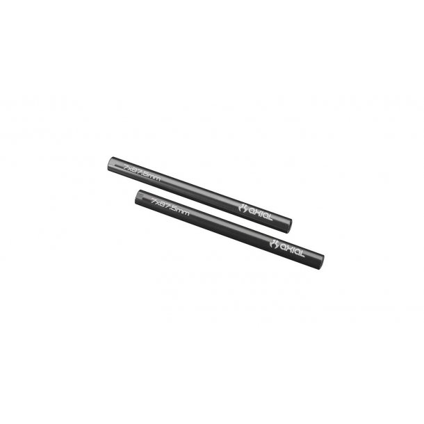 Threaded Aluminum Link 7X87.5mm Grey (2)