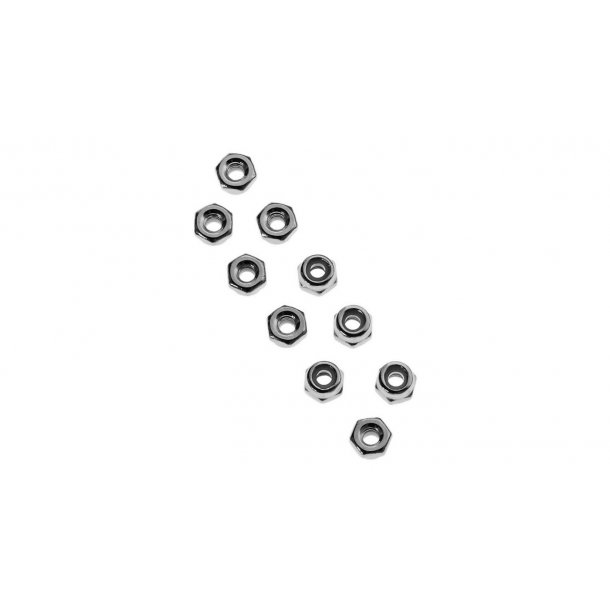 Nylon Locknut 2.5 (10)