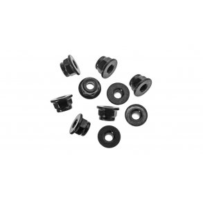 Nylon Locknut M4 Black (10)