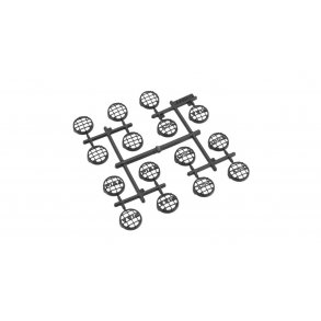 Light Bar Lens Grills Axial, PIAA, Un-Marked