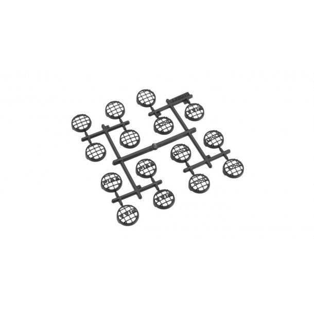 Light Bar Lens Grills Axial, PIAA, Un-Marked