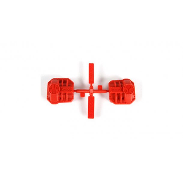 Differential Cover, Red: AR44 SCX10 II