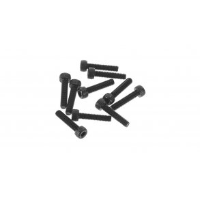 M2.6x12mm Cap Head Screw Black (10)