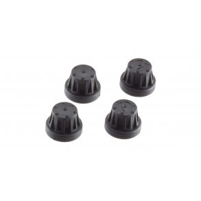 Hub Cover Set Black (4)