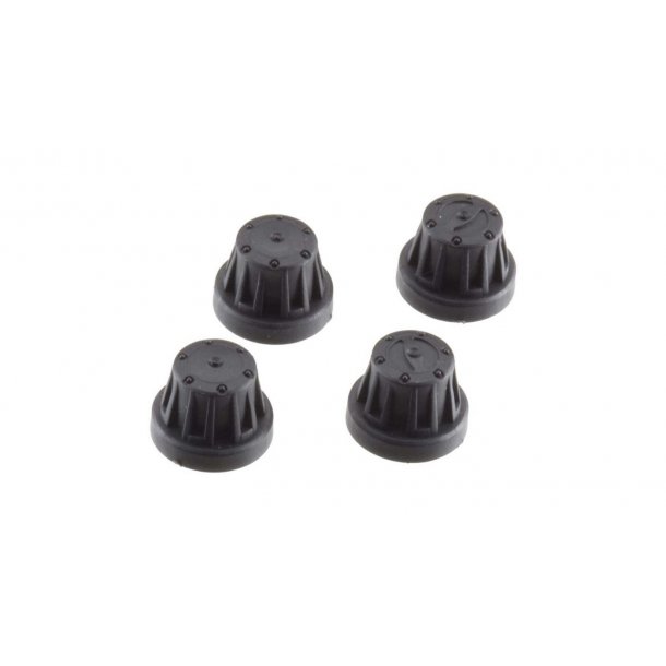 Hub Cover Set Black (4)