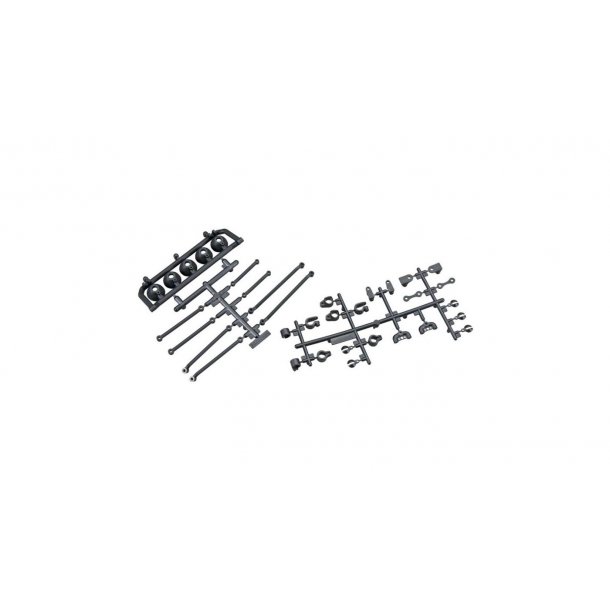 Univ Mount 5 Bucket Light Bar Black