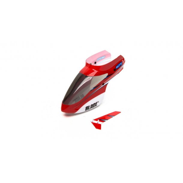 Complete Red Canopy with Vertical Fin: mCP S