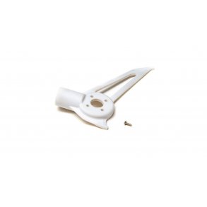 Vertical Tail Fin Motor Mount, White: 150 S