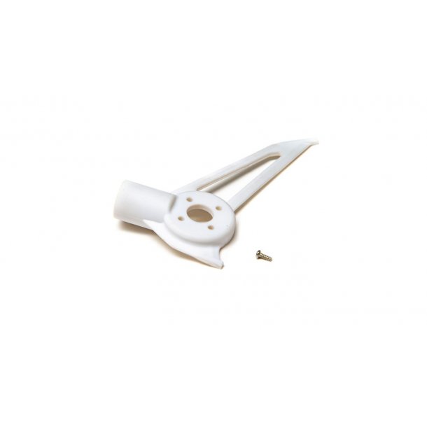 Vertical Tail Fin Motor Mount, White: 150 S