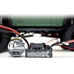 MAMBA X Sensor ESC 25,2V WP, 1406-2280KV Combo Crawler