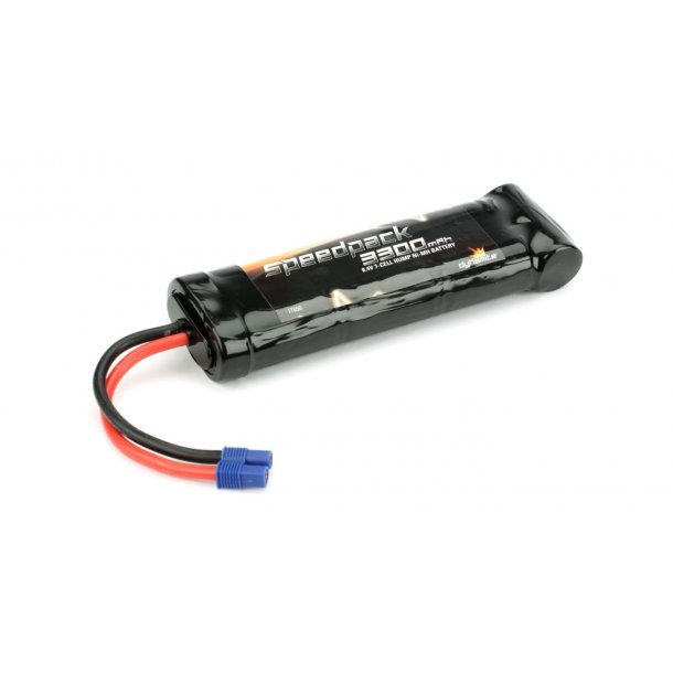 Speedpack 8.4V 3300mAh NiMH 7-Cell Flat with EC3 Conn
