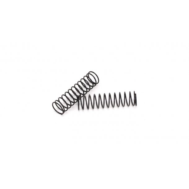Front Spring Black, Medium (2): All 1/10 2WD