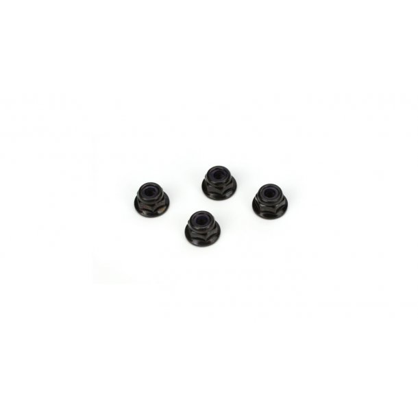 M4 Locknut, Flanged (4)