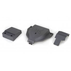 Electronics Cover and Rear Mount: 1/10 2WD Ruckus, Torment