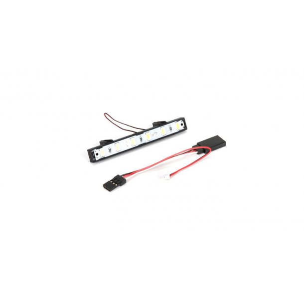 LED Light Bar with Housing: 1/18 4WD Roost