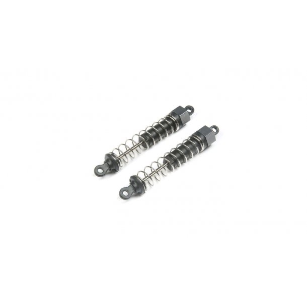 Front Rear Shocks Assembled (2): 1/18 Temper 4WD Gen 2