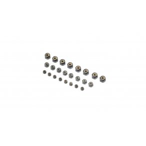 Nylon Nut Set: 1/18 Temper 4WD Gen 2