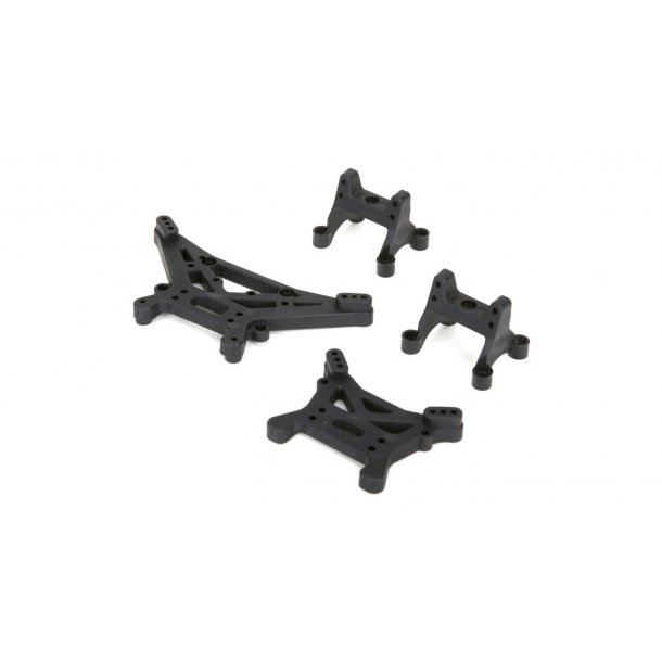 Front/Rear Shock Tower Set: 1/10 4WD All
