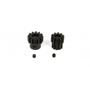 Pinion Gear, 9T/12T x 3mm, Mod 1