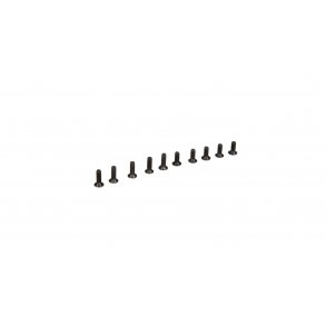 Screw, M3, Flat Head, Binder Head (10)