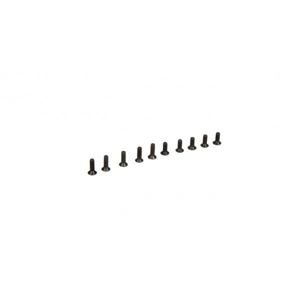 Screw, M3, Flat Head, Binder Head (10)