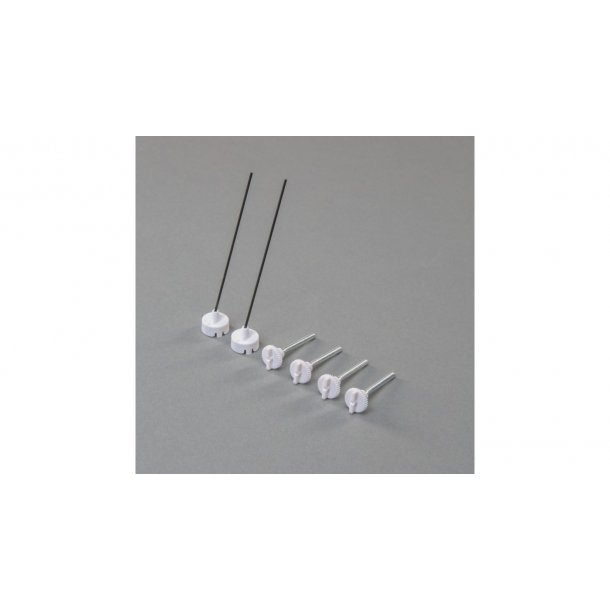 Wing Thumb Screws with Antennas: Carbon-Z Cub SS 2m
