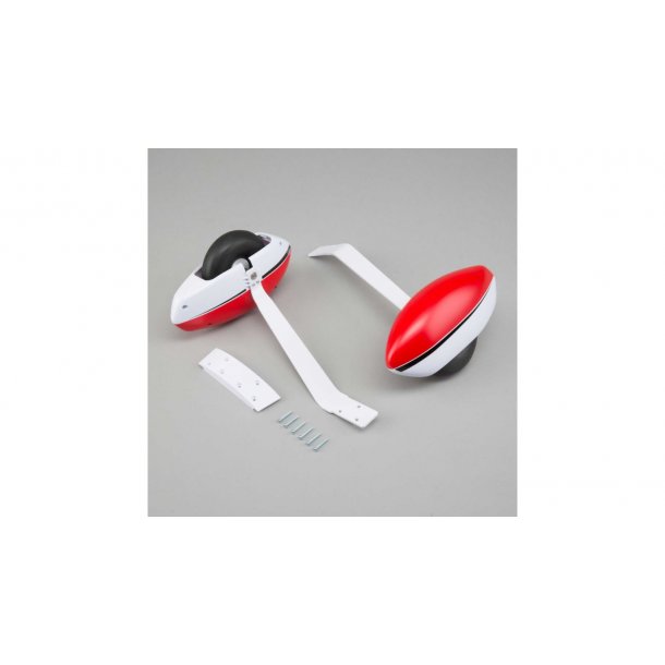 Main Landing Gear with Axles: Carbon-Z Cessna 150