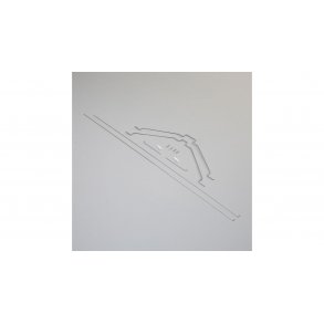 Pushrod Float Wire Set: 1.2m Clipped Wing Cub