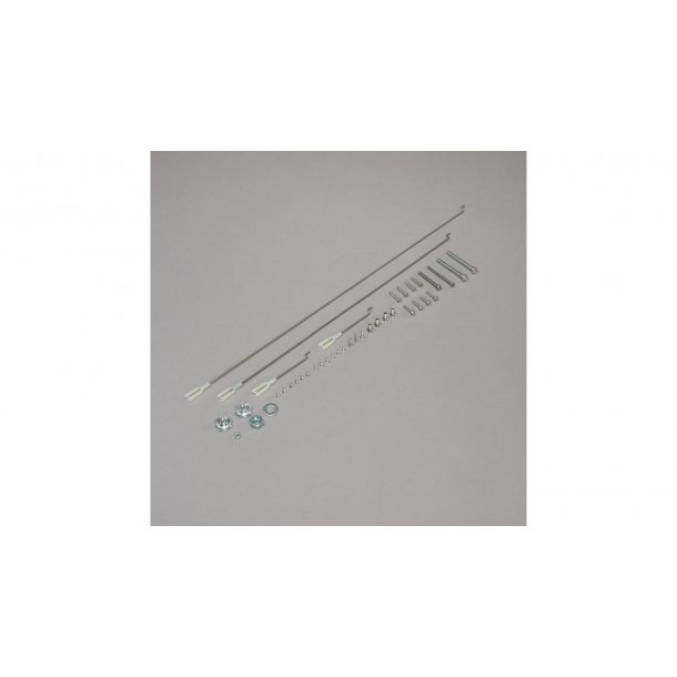 Hardware and Pushrods: V900, 900mm