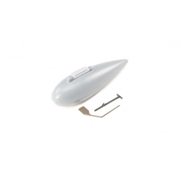 Drop Tank with Antenna and Pitot Tube: P-39 Airacobra 1.2m