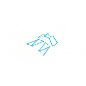 Interplane and Cabane Strut Set: UMX PT-17