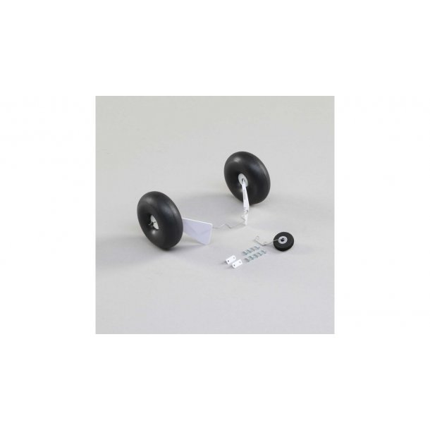 Landing Gear Set with Float Wire Screws: UMX Timber