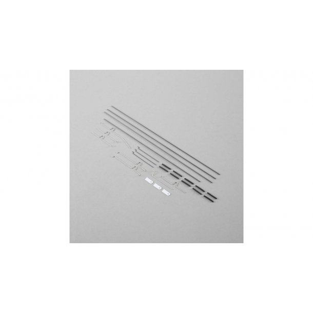 Pushrod Set with steering arm: UMX Aero Commander